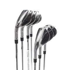 TaylorMade Qi Steel Mens Left Hand Irons 5-SW Regular - KBS Max MT 85 - Image 2