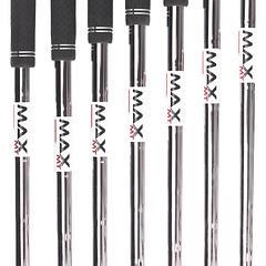 TaylorMade Qi Steel Mens Left Hand Irons 5-SW Regular - KBS Max MT 85 - Image 6