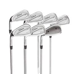 Titleist T350 Steel Mens Left Hand Irons 5-GW Regular - True Temper AMT Red - Image 5