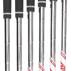 Titleist T350 Steel Mens Left Hand Irons 5-PW Regular - True Temper AMT Red - Image 6