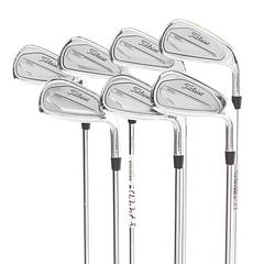 Titleist T200 2023 Steel Mens Right Hand Irons 5-GW Regular - AMT Red R300 - Image 1