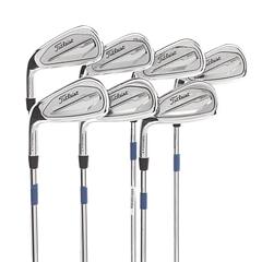 Titleist T350 2023 Steel Mens Left Hand Irons 5-GW Regular - True Temper AMT Red R300 - Image 2