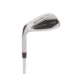 TaylorMade Qi Steel Mens Left Hand Sand Wedge 54* Stiff - KBS Max MT 85 - Image 1