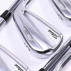 Titleist T100 2021 Irons / 4-PW / Stiff Flex AMT Tour White S300 Shafts - Image 1