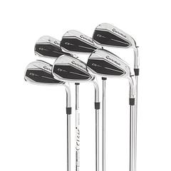 TaylorMade Qi Steel Mens Right Hand Irons 5-PW Stiff - KBS Max MT 85 - Image 1