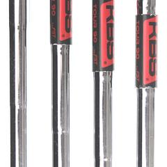 TaylorMade Sim Max OS Steel Mens Right Hand Irons 8-PW Regular - KBS Tour 90 - Image 2