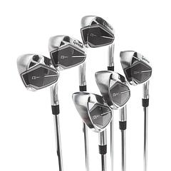 TaylorMade Qi Steel Mens Right Hand Irons 5-PW Regular - KBS Max MT 85 - Image 2