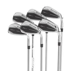 TaylorMade Qi Steel Mens Right Hand Irons 5-PW Stiff - KBS Max MT 85 - Image 1