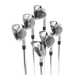 TaylorMade Qi Steel Mens Right Hand Irons 5-PW Stiff - KBS Max MT 85 - Image 2