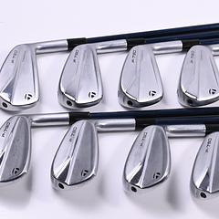Taylormade P790 2021 Irons / 4-PW+GW / Stiff Flex Fujikura Ventus Blue 7 Shafts - Image 3