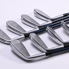 Taylormade P790 2021 Irons / 4-PW+GW / Stiff Flex Fujikura Ventus Blue 7 Shafts - Image 1