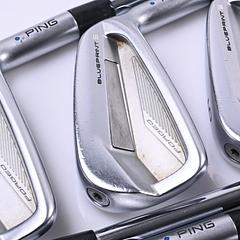 Ping Blueprint S Irons / 4-PW / Blue Dot / X-Flex Dynamic Gold MID 115 X100 - Image 2