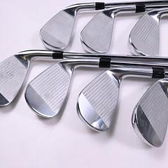 Left Hand Titleist T350 Irons / 5-PW+GW / Regular Flex AMT Red R300 Shafts - Image 3