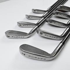 Taylormade Burner LCG Irons / 3-PW+SW / Regular Flex Bubble 2 80 Shafts - Image 4