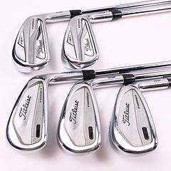 Titleist 718 AP2/CB Irons / 5-9i / Stiff Flex Project X Shafts - Image 2
