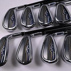 Callaway Paradym X Irons / 5-PW+GW+SW / Regular Flex Tensei AV Blue 65 Shafts - Image 2