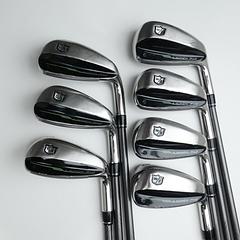 Used Wilson Launch Pad 2022 Iron Set / 5 - PW + GW / Regular Flex - Image 2