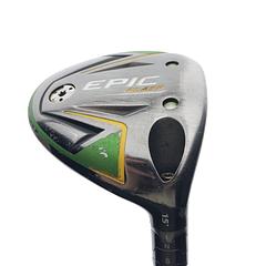 Used Callaway EPIC Flash 3 Fairway Wood / 15 Degrees / Regular Flex - Image 1