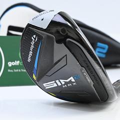 Taylormade SIM2 Max #4 Hybrid / 22 Degree / Regular Flex Fujikura Ventus Blue 6 - Image 1