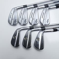Used Callaway Apex Pro 21 Iron Set / 3 - 9 IRON / TX Flex - Image 1