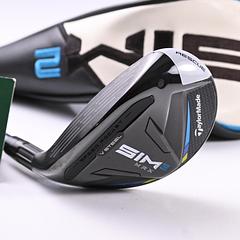 Left Hand Taylormade SIM2 Max #4 Hybrid / 22 Degree / Regular Flex Ventus Blue 6 - Image 1