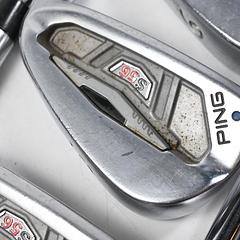 Ping S56 Irons / 4-PW / Blue Dot / Stiff Flex Dynamic Gold S300 Shafts - Image 1