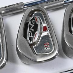 Ping i15 Irons / 5-PW / Black Dot / Regular Flex Ping AWT 2.0 Shafts - Image 1