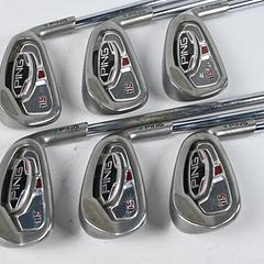 Ping i15 Irons / 5-PW / Green Dot / Stiff Flex Ping AWT Shafts - Image 2