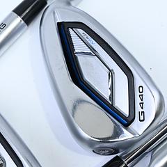 Ping G440 Irons / 7-PW / Red Dot / Regular Flex Dynamic Gold 105 R300 Shafts - Image 1