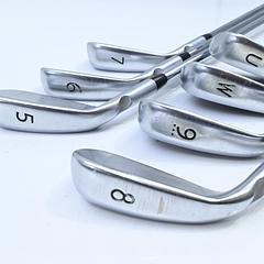 Ping G400 Irons / 5-PW+UW / Orange Dot / Stiff Flex Ping AWT 2.0 Shafts - Image 4