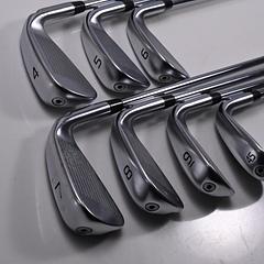 Left Hand Ping G430 Irons / 4-9i+45 / Green Dot / Regular Flex Ping AWT 2.0 - Image 4