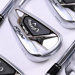 Callaway Apex DCB Irons / 4-PW+GW / Stiff Flex Elevate ETS 95 Shafts - Image 1