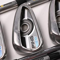 Ping G Series Irons / 4-PW / Yellow Dot / Regular Flex Ping AWT 2.0 Shafts - Image 1