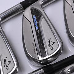Callaway Paradym Ai Smoke Irons / 5-PW+AW+GW / Stiff Flex Project X Cypher 2.0 - Image 1