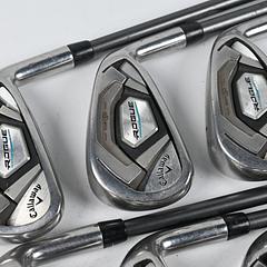 Callaway Rogue Irons / 5-PW+SW / Regular Flex Aldila Synergy Shafts - Image 1