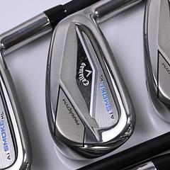 Callaway Paradym Ai Smoke HL Irons / 5-PW+AW / Senior Flex Project X Cypher 2.0 - Image 1