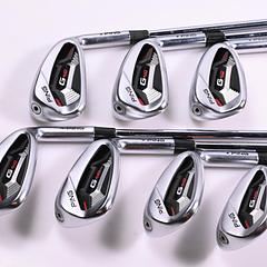 Ping G410 Irons / 6-PW+SW+LW / Black Dot / Stiff Flex Ping AWT 2.0 Shafts - Image 2