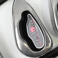 Callaway Big Bertha 2004 Irons / 4-PW+GW / Firm Flex RCH 75i Shaft - Image 1