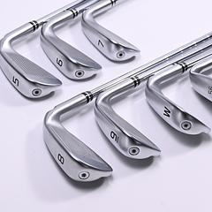 Left Hand Ping G440 Irons / 5-PW+56 / Maroon Dot / Stiff Flex Ping AWT 3.0 Lite - Image 4