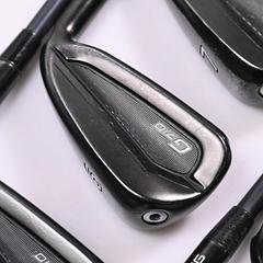 Ping G710 Irons / 5-PW+GW+SW / Green Dot / Regular Flex Ping Alta CB Red AWT - Image 1