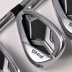 Ping G430 Irons / 7-PW+45 Degree / Black Dot / Senior Flex Ping Alta Quick 45 - Image 1