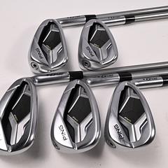 Ping G430 Irons / 7-PW+45 Degree / Black Dot / Senior Flex Ping Alta Quick 45 - Image 2