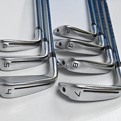 Taylormade P790 2021 Irons / 4-PW / Stiff Flex KBS Tour Lite Shafts - Image 4