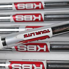 Taylormade P790 2021 Irons / 4-PW / Stiff Flex KBS Tour Lite Shafts - Image 5