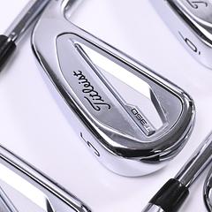 Titleist T350 Irons / 4-PW + 48 / Regular Flex AMT Red R300 Shafts - Image 1