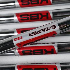 Callaway Apex MB 2018 Irons / 3-9i / Stiff Flex KBS $-TAPER 130 Shafts - Image 5