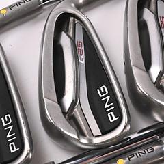 Ping G25 Irons / 4-PW / Yellow Dot / Stiff Flex Ping CFS Shaft - Image 1