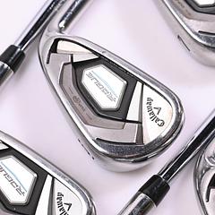 Callaway Rogue Irons / 5-PW / Regular Flex Dynamic Gold R300 Shafts - Image 1