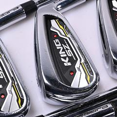Cobra King Speedzone Irons / 5-PW+GW / Regular Flex KBS Tour 90 Shafts - Image 1