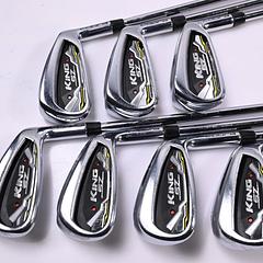 Cobra King Speedzone Irons / 5-PW+GW / Regular Flex KBS Tour 90 Shafts - Image 2